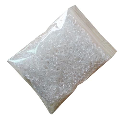 Transparente elastische Haargummis, kleine Haargummis, Haarstyling-Werkzeug, Haargummis, 300/400 Stück von LfrXtra
