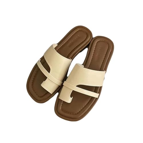Sommer Fußkorrektur Flip Flops Damen, Bequeme Große Zehen Hallux Valgus Sandale, Freizeit Bunion Splints Sandale, Für Bunion Corrector(White,38 EU) von Lfzhjzc