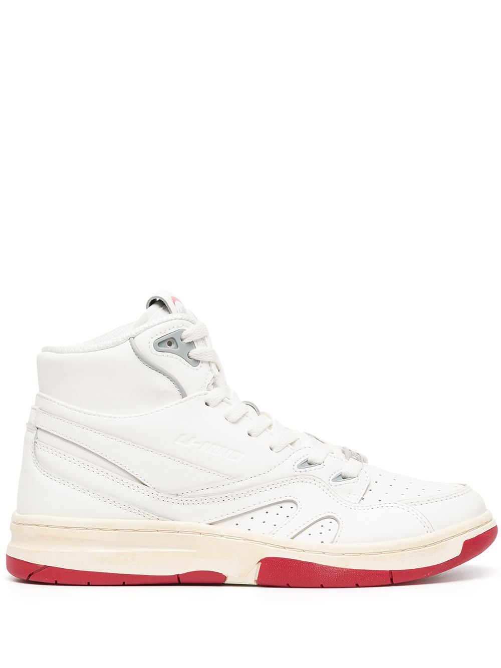 Li-Ning Deluxe High-Top-Sneakers - Weiß von Li-Ning