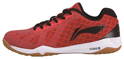 Li Ning Tischtennisschuh Cloudwalker in weiß und rot - APPP003 (rot, Fraction_39_and_2_Thirds) von LI-NING