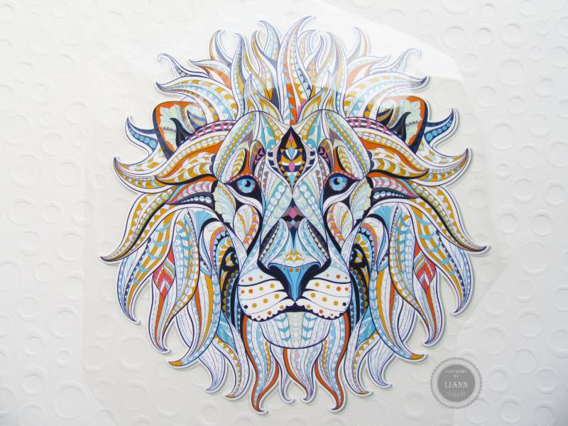 1 Bügelbild Patch Löwe Löwenkopf - Aufbügeln Und Fertig, Auch Auf Schwarz Versch. Größen 1 Bügelbild Patch Löwe Löwenkopf - Aufbügeln Und Fertig, Auch Auf Schwarz Versch. Größen von LiAnnMaterial