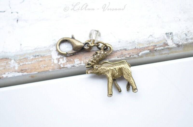 Charm-Anhänger - Kleiner Elch von LiAnnSchmuck