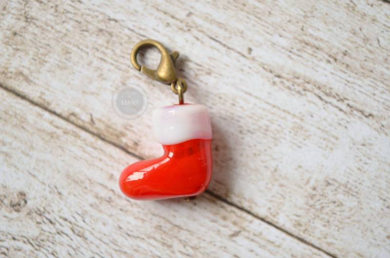 Charm-Anhänger - Nikolausstiefelchen von LiAnnSchmuck