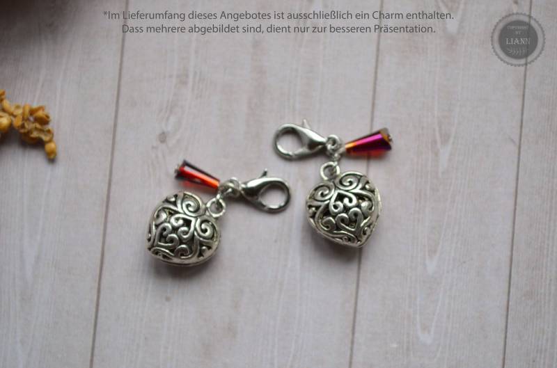 Charm-Anhänger - Reines Herz von LiAnnSchmuck