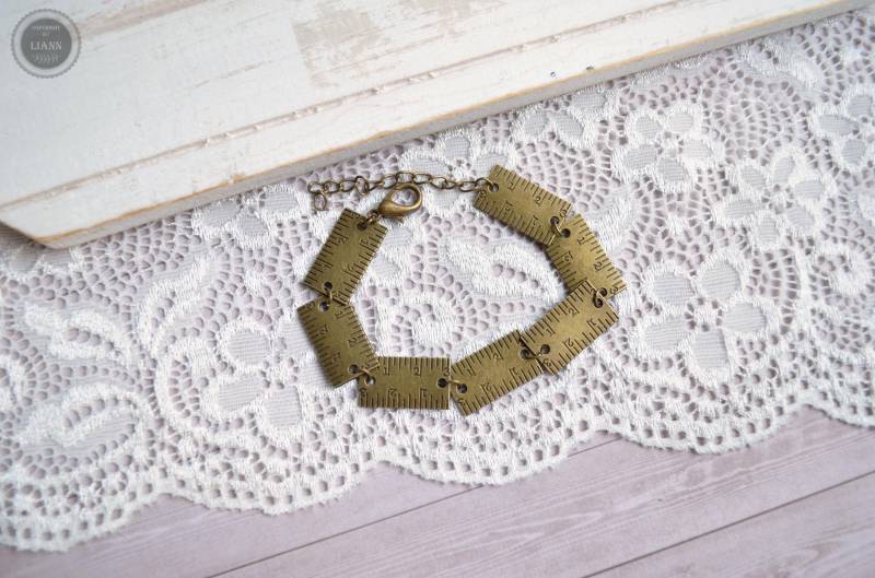 Das Maßband Der Näherin - Armband von LiAnnSchmuck
