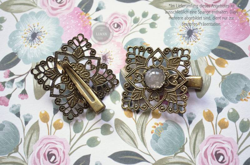Haarspange - Rosea von LiAnnSchmuck