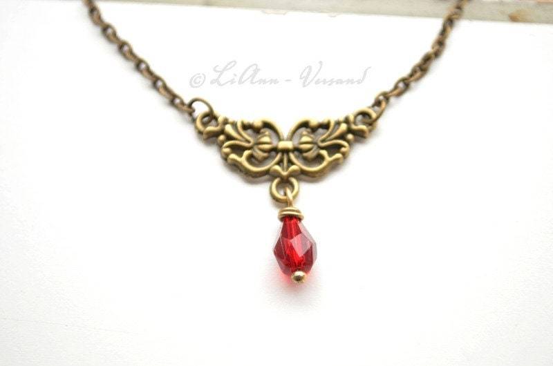 Halskette - Drachenblut von LiAnnSchmuck
