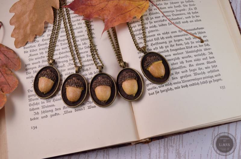 Halskette - Herbstfrucht von LiAnnSchmuck