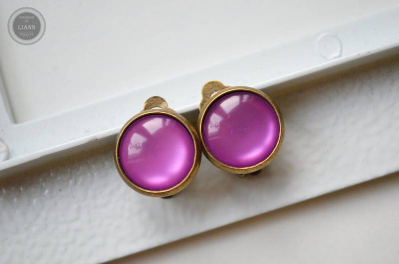 Ohrclips - Sanftes Pink | 14 Mm von LiAnnSchmuck