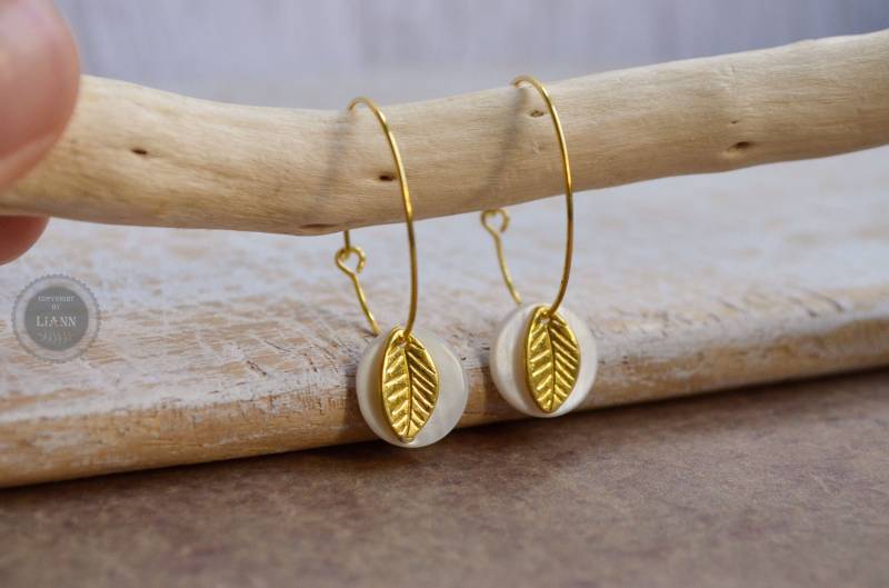 Ohrringe - Feine Sommerblättchen von LiAnnSchmuck