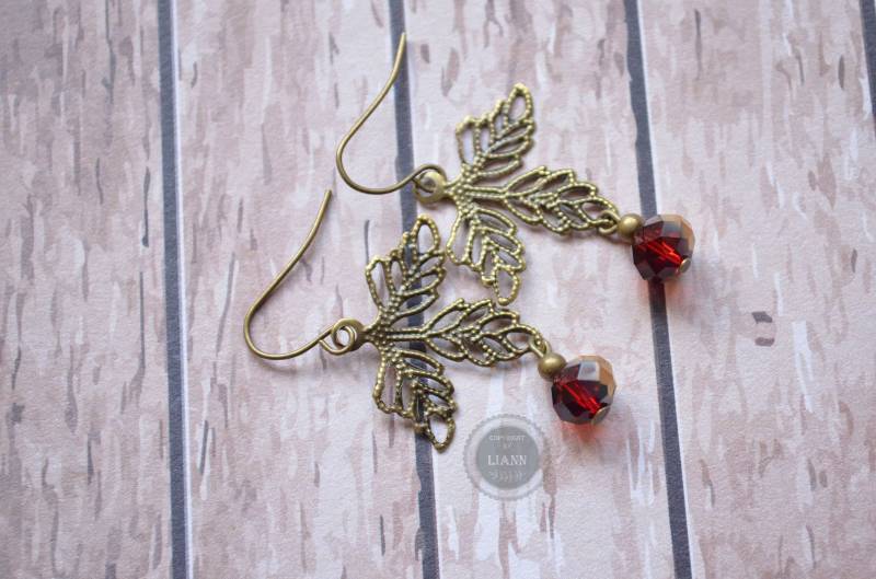 Ohrringe - Herbstblut von LiAnnSchmuck