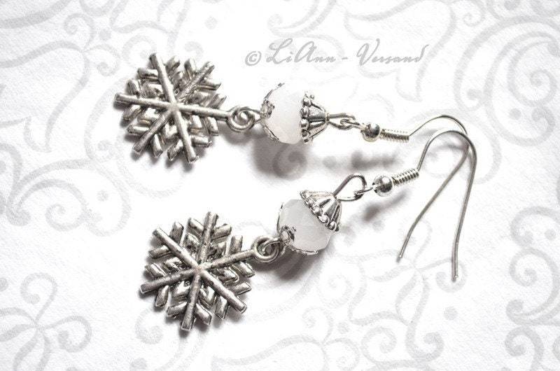 Ohrringe - Schneeflöckchen Ohrringe - Schneeflöckchen von LiAnnSchmuck