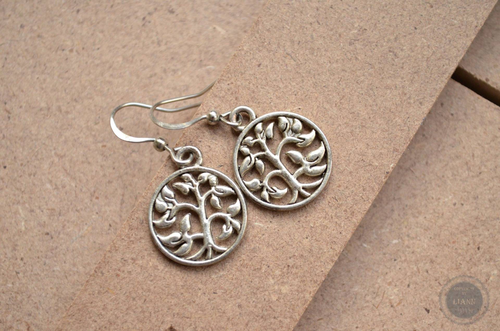 Ohrringe - Silberbaum von LiAnnSchmuck