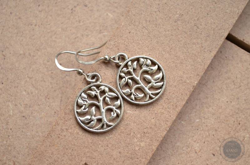 Ohrringe - Silberbaum von LiAnnSchmuck