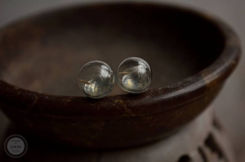 Ohrstecker - Pusteblümchen | 10 Mm von LiAnnSchmuck