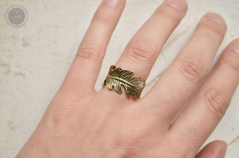 Ring - Goldfeder von LiAnnSchmuck