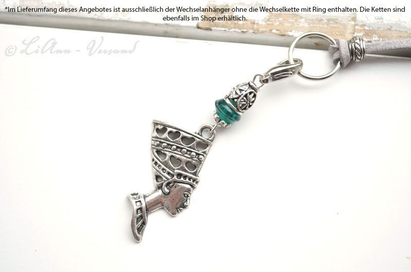Wechselanhänger - Nofretete von LiAnnSchmuck