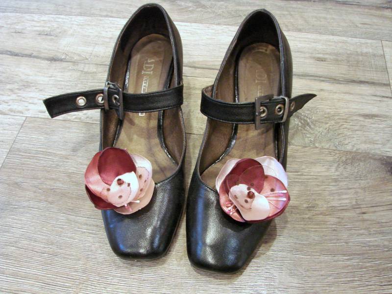 Blush Mauve Burgund Schuhblumen Weinrot Schuhclips Schuhzubehör Brautschuhclips Burgundy Hochzeit Brautjungfern von LiLaGarden