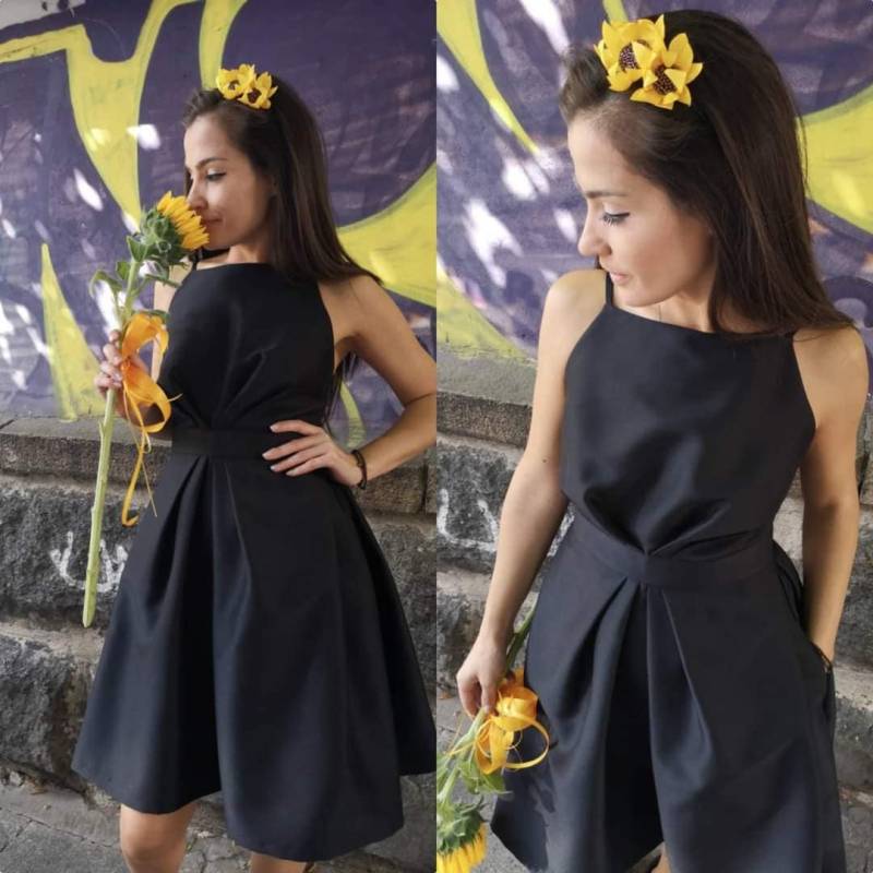 Sonnenblume Stirnband Blumenmädchen Rustikal Fascinator Hochzeit Brautjungfer Rustikales von LiLaGarden