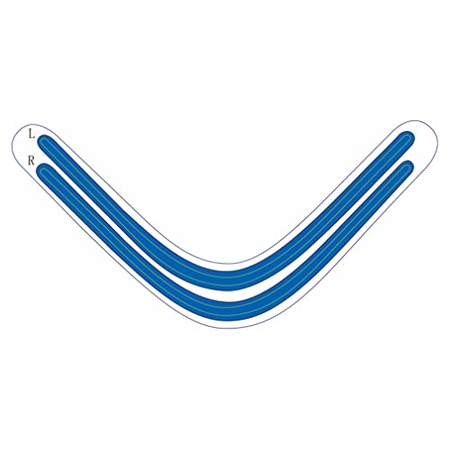 LiLiTok LED-Lichtleiste für PS5 Konsole, Host-Lichtleiste Regenbogen Farbverlauf Aufkleber Selbstklebende Abziehbilder LED-Lichtleiste für PS5 Spielzubehör (Blau) von LiLiTok