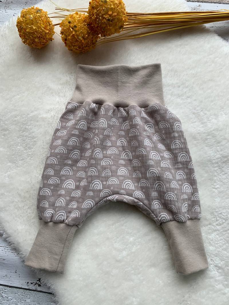 Pumphose Baby Musselin Regenbogen von LiMeLaden