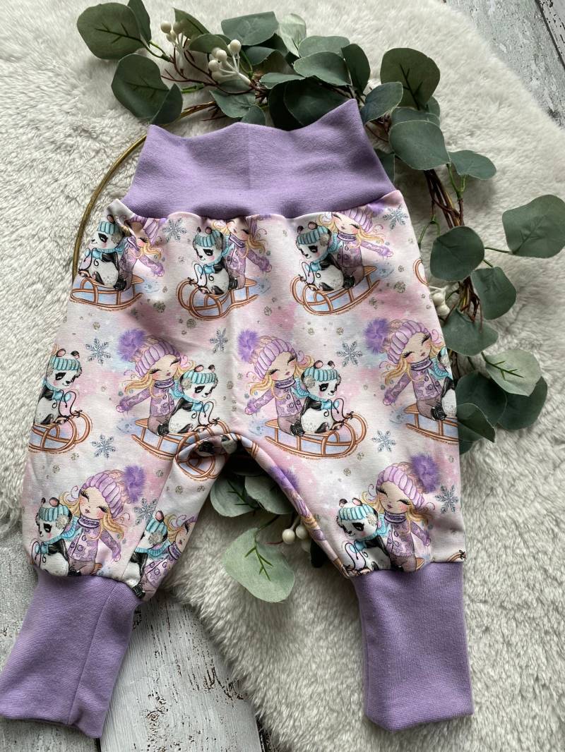 Pumphose Baby Winterspaß von LiMeLaden