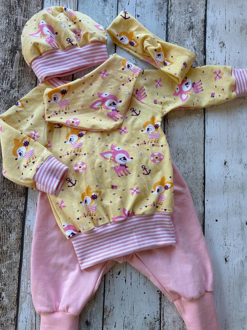 Pumphosen Set in Größe 74/80 von LiMeLaden