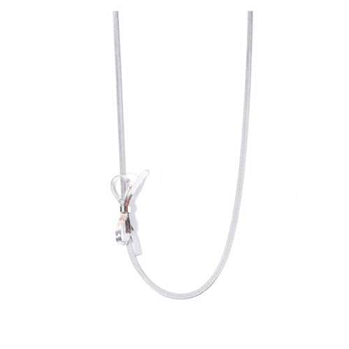 LiMinM 18K Edelstahl Damen Schleifenkette, Schmuck(Steel) von LiMinM