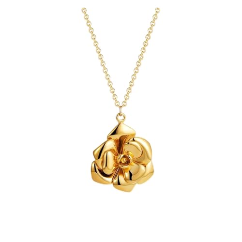 LiMinM 18k Damen Edelstahl Blumen Anhänger Halskette, Schmuck LiMinM 18k Damen Edelstahl Blumen Anhänger Halskette, Schmuck von LiMinM