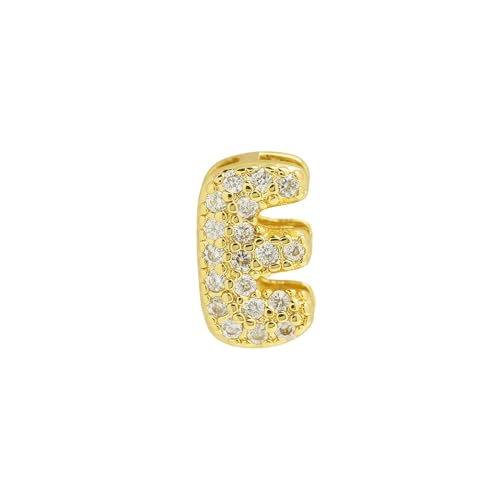 LiMinM Buchstabenkette mit 18 Karat Zirkonia, Buchstabenschmuck for Damen, Schlüsselbeinkettenschmuck.(E) von LiMinM