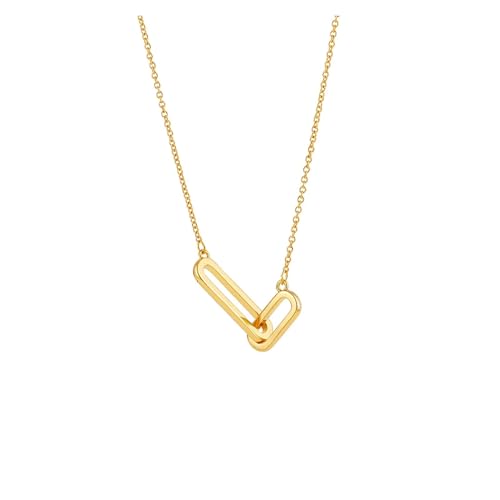 LiMinM Modische Halskette mit Anhänger, kreative Halskette for Damen, Edelstahlschmuck(12122) von LiMinM