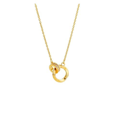 LiMinM Modische Halskette mit Anhänger, kreative Halskette for Damen, Edelstahlschmuck(12123) von LiMinM