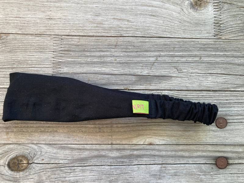 1 Haarband Uni Schwarz 1 Haarband Uni Schwarz von LiaMalaDE