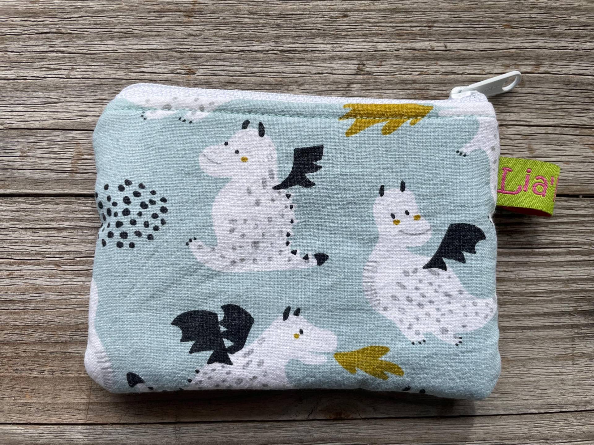 Geldbeutel Kinder Drache Mint von LiaMalaDE