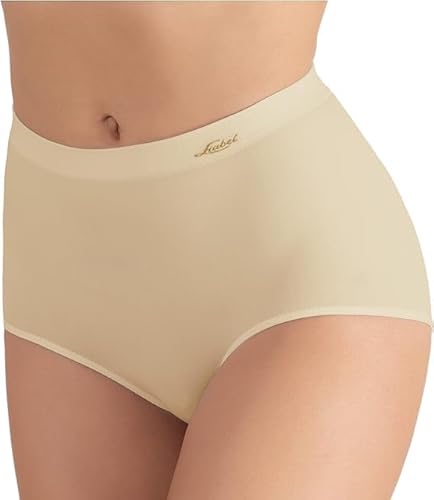 Liabel 2 Unterhosen aus Seamless – formende Unterhose mit hoher Taille aus nahtloser Mikrofaser. Slip mit flachem Bauch-Effekt – Shapewear Made in Italy., Akt, M/L von Liabel