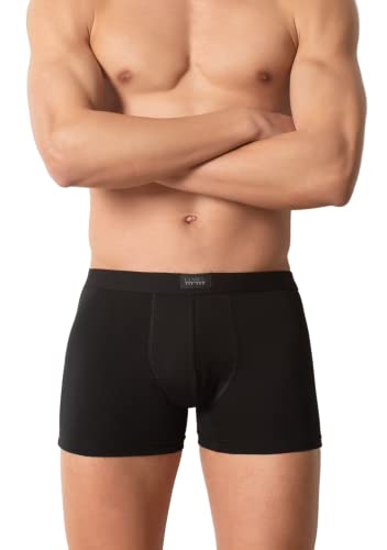 Liabel 6er-Pack Boxershorts Herren Baumwolle Elastischer - Atmungsaktive Herren Unterhosen - Farbige Männer Boxershorts Baumwolle in Weiß, Schwarz und farbig - No-Stress-Unterwäsche-Set von Liabel
