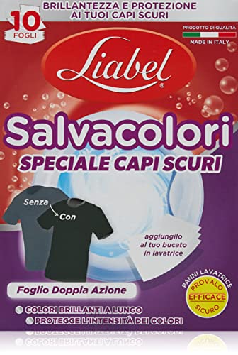 Liabel Salvacolori Spezielle Capi Scuri, 10 Blatt, Inhalt 40 Stück - 1.6 g von Liabel