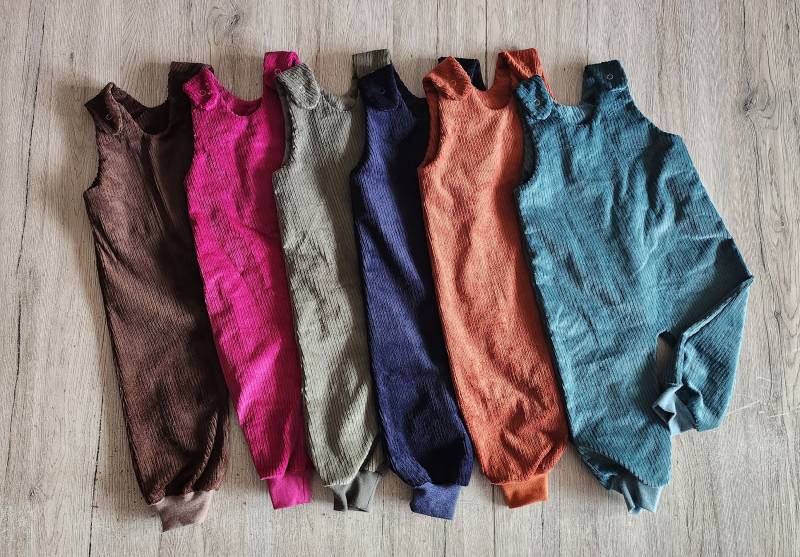 Cord Latzhose, Breitcord Kinder Hose Ab Größe 62-116 von Liafashionstyle