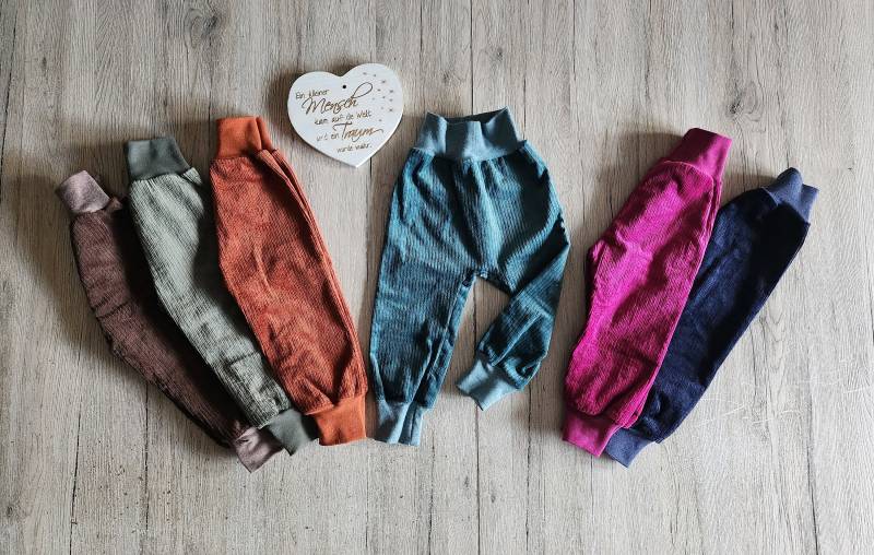 Cord Pumphose, Breitcord, Kinder Hose Ab Größe 62-140 von Liafashionstyle