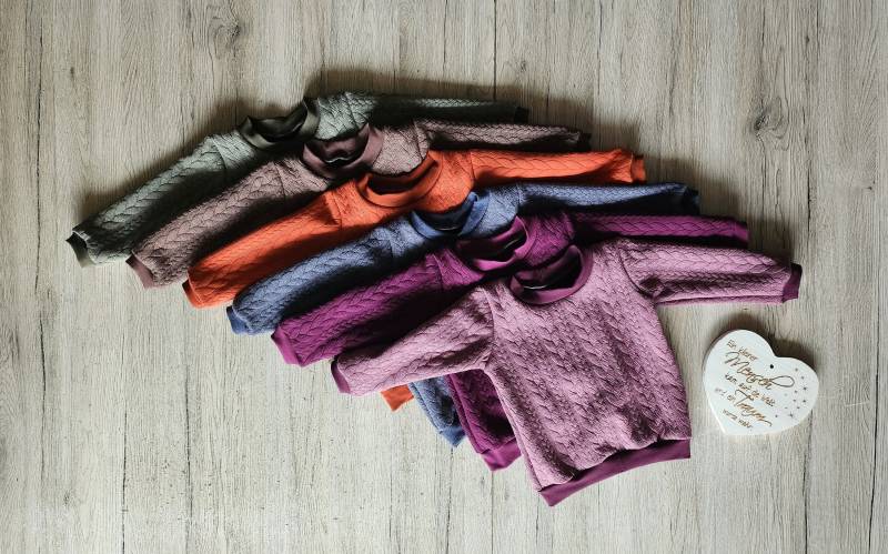 Jacquard Kinder Pullover Ab Größe 62-128, Verschiedene Farben von Liafashionstyle