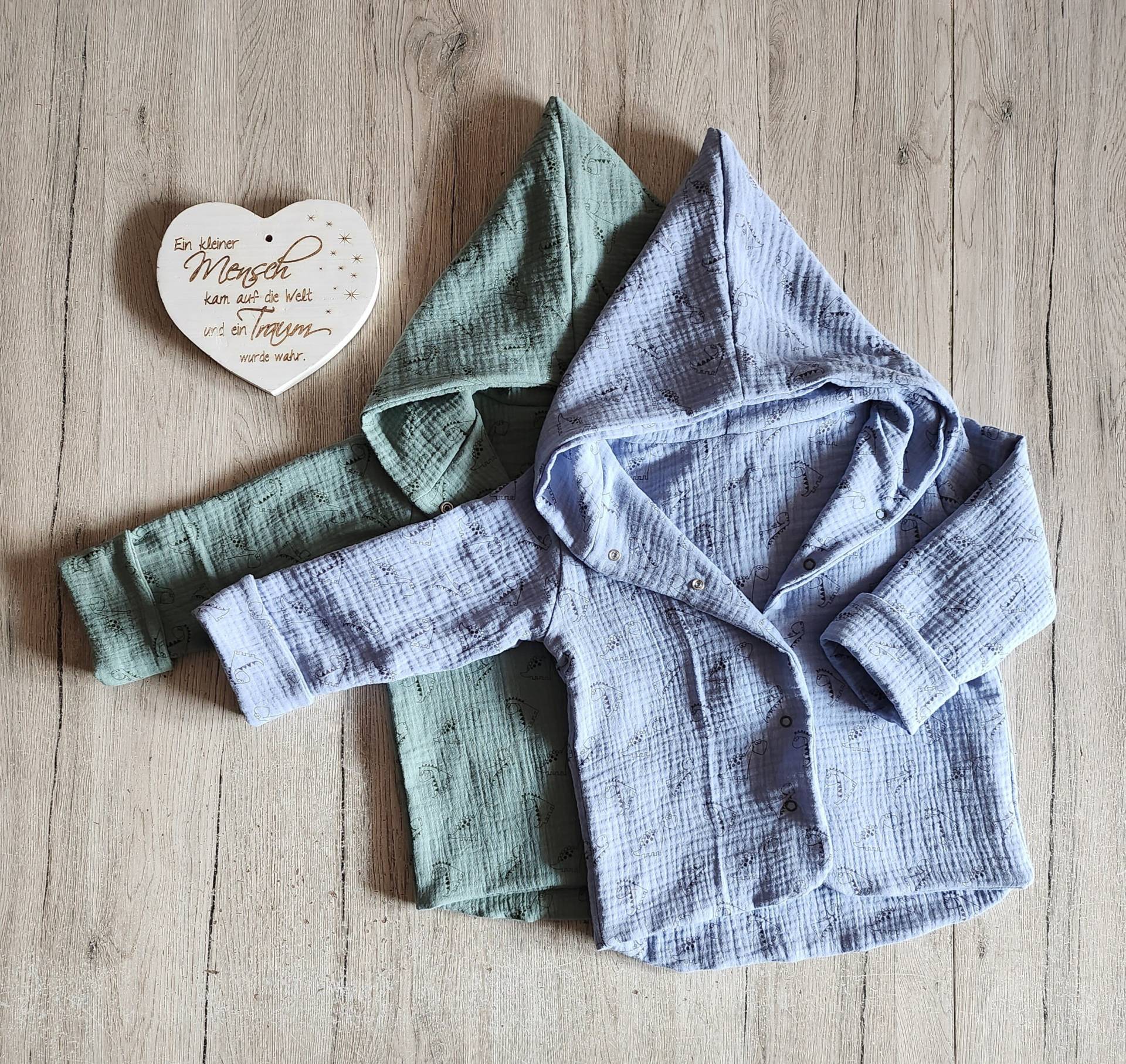 Musselin Wendejacke, Kinderjacke, Übergangsjacke Ab Größe 62-128 von Liafashionstyle