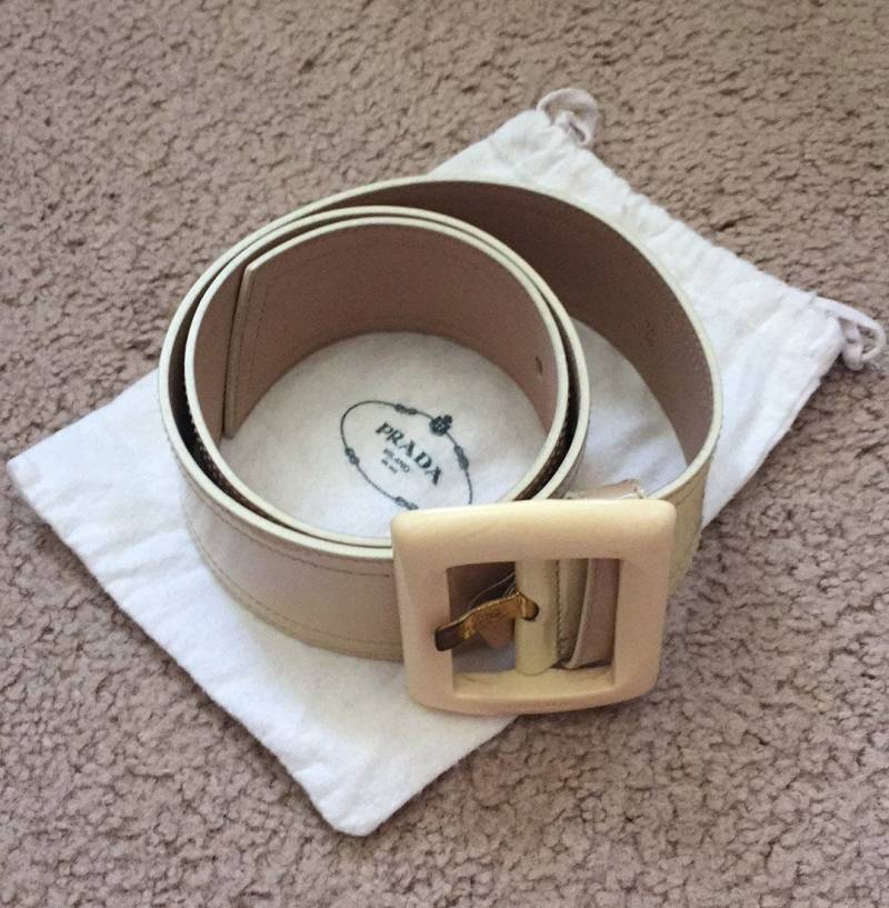 Vintage Prada Italien Gürtel Brigitte Bardots Stil Größe S von LiamBySevanna