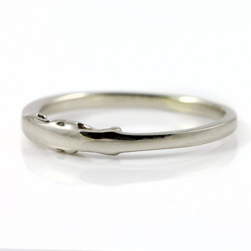 Filigraner Ehering - 14K Gold Matching Band von LiansElegance