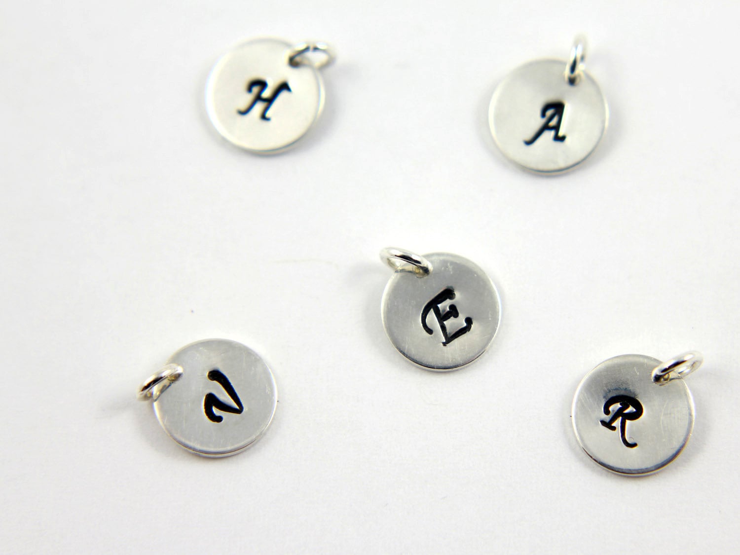 Fügen Sie Die Initiale Aus Sterlingsilber Hinzu von LiansElegance