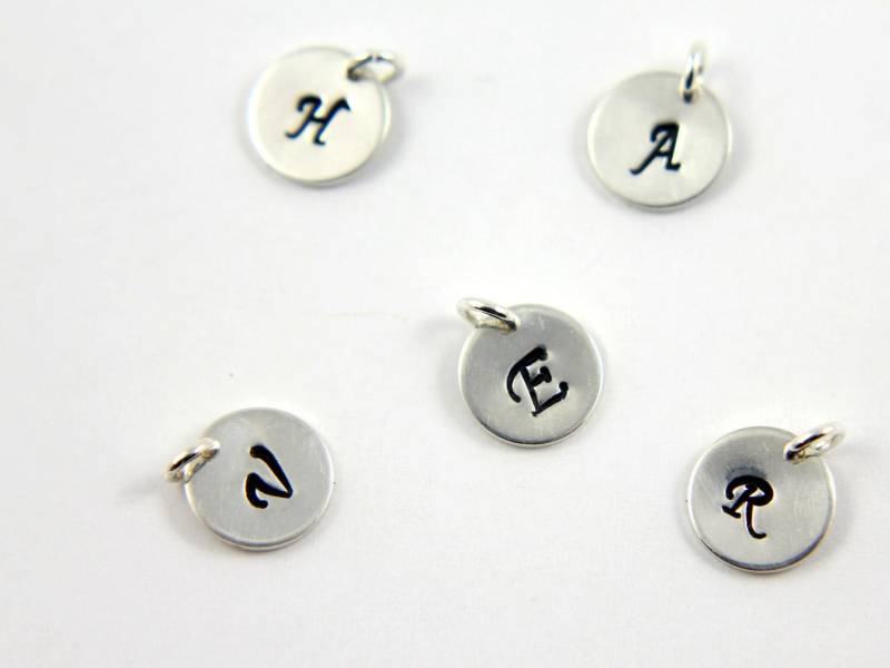 Fügen Sie Die Initiale Aus Sterlingsilber Hinzu von LiansElegance