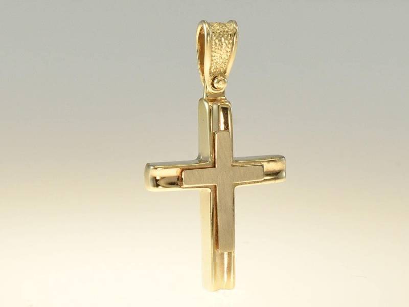 Herrenkreuz, Halskette Einfaches Goldkreuz 9K, 14K, Goldanhänger, Taufgoldkreuz, Minimalgold, Liappis Herrenkreuz, Halskette Einfaches Goldkreuz 9K, 14K, Goldanhänger, Taufgoldkreuz, Minimalgold, Liappis von LiappisJewelry