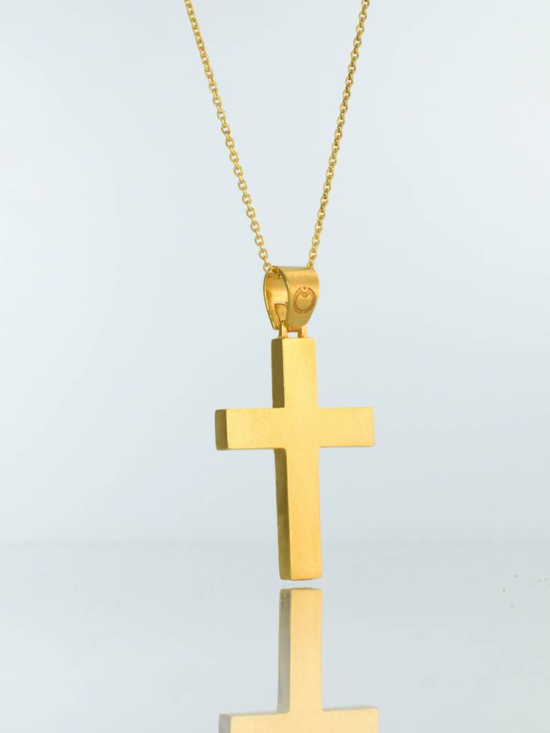 Herrenkreuz , Halskette Einfach 14K Goldanhänger, Taufe Goldkreuz Kreuz Christian Von Liappis Schmuck Herrenkreuz , Halskette Einfach 14K Goldanhänger, Taufe Goldkreuz Kreuz Christian Von Liappis Schmuck von LiappisJewelry