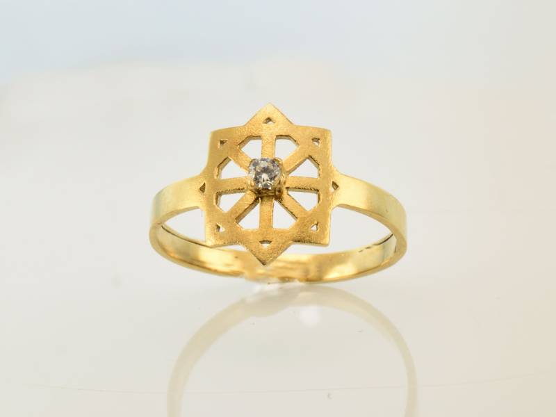Massiver Goldring, Geometrisch, K14, 9K, Goldring, Handgemacht, Liappis, Griechenland Massiver Goldring, Geometrisch, K14, 9K, Goldring, Handgemacht, Liappis, Griechenland von LiappisJewelry