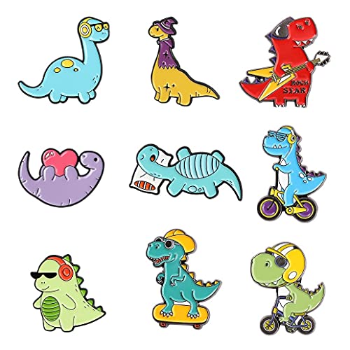 Liasun Niedliches Emaille-Anstecknadel-Set, Anstecknadeln, Brosche, Cartoon-Brosche, Abzeichen für Kleidung, Taschen, Rucksack für Frauen, Metall, Emaille Liasun Niedliches Emaille-Anstecknadel-Set, Anstecknadeln, Brosche, Cartoon-Brosche, Abzeichen für Kleidung, Taschen, Rucksack für Frauen, Metall, Emaille von Liasun