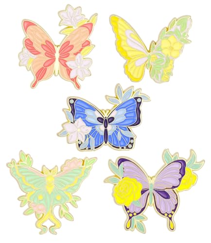 Liasun Niedliches Emaille-Anstecknadel-Set, Anstecknadeln, Brosche, Cartoon-Brosche, Abzeichen für Kleidung, Taschen, Rucksack für Frauen, Metall, Emaille Liasun Niedliches Emaille-Anstecknadel-Set, Anstecknadeln, Brosche, Cartoon-Brosche, Abzeichen für Kleidung, Taschen, Rucksack für Frauen, Metall, Emaille von Liasun